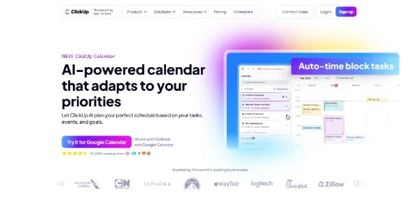 AI Calendar ClickUp