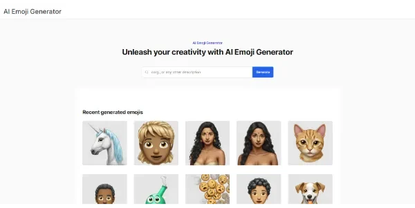 AI Emoji Generator