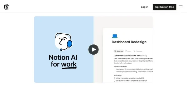 AI for work Notion