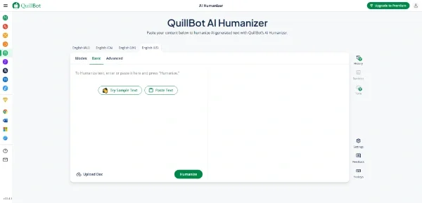 AI Humanizer QuillBot