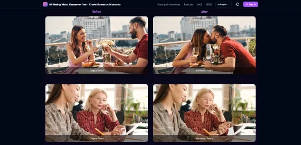 AI Kiss Video Generator