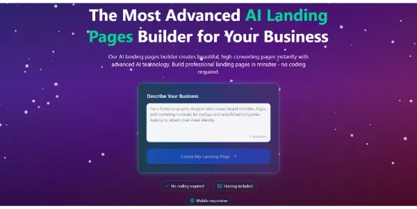 AI Landing Page