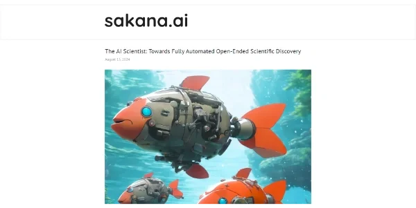 AI Scientist by Sakana