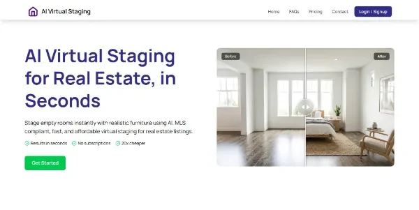 AI Virtual Staging