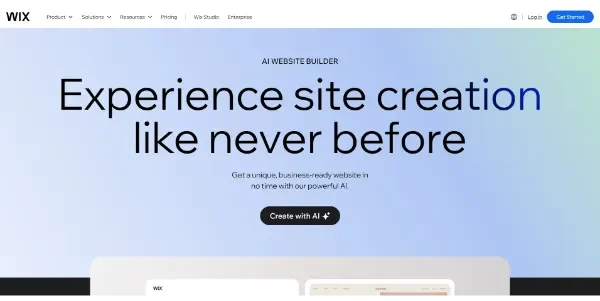 AI Website Builder Wix