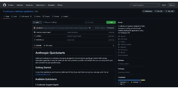 Anthropic Quickstarts