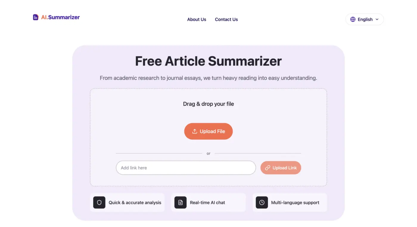 Article Summarizer AI
