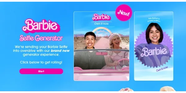 Barbie Selfie Generator