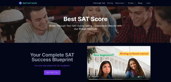 Best SAT Score