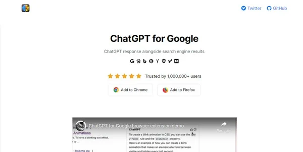 ChatGPT for Google