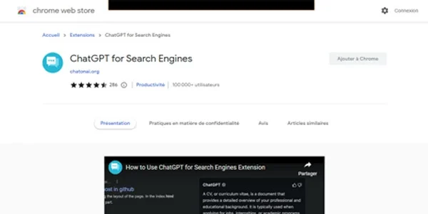ChatGPT For Search Engine