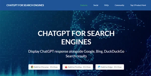 ChatGPT For Search Engines