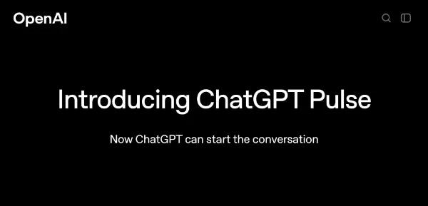 ChatGPT Pulse