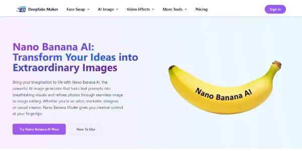 Deepfake Maker Nano Banana