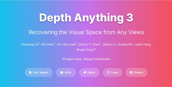 Depth Anything 3
