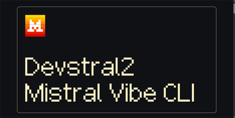 Devstral2 Mistral