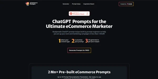 ECommerce Prompt Generator