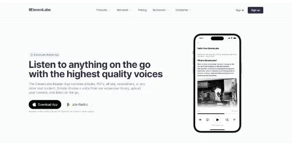 ElevenLabs Reader