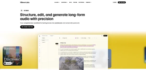 ElevenLabs Studio