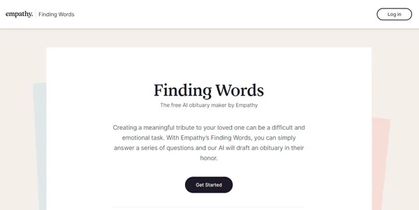 Finding Words