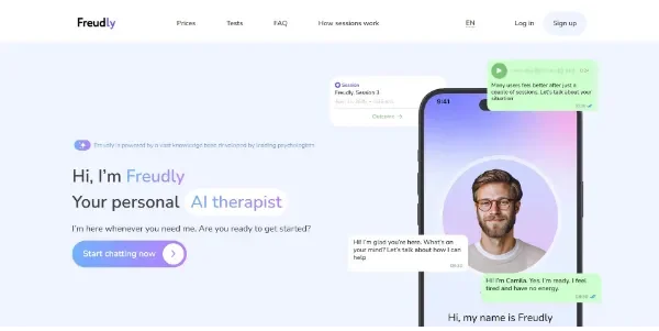 Freudly AI Therapist