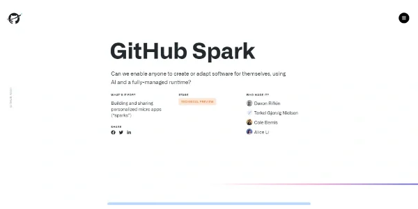 GitHub Spark