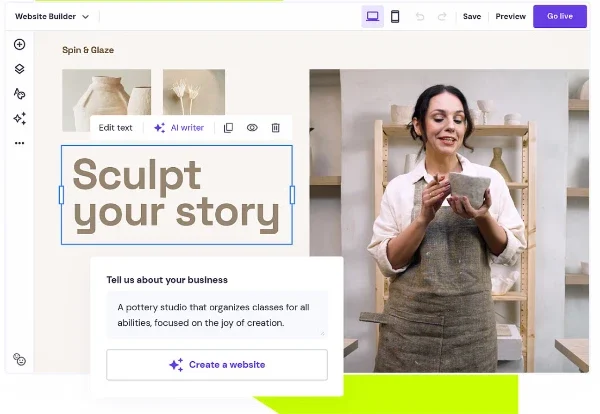 Hostinger Website Builder