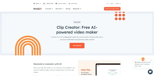 HubSpot Clip Creator