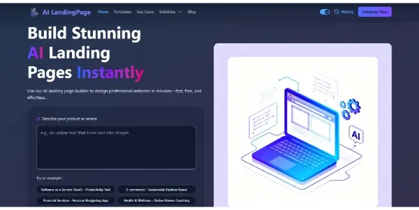 Landing Page AI Builder