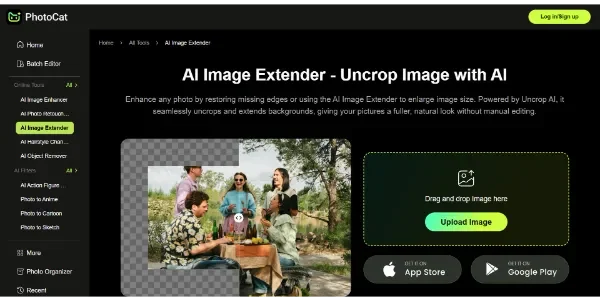 PhotoCat Image Extender