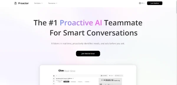 Proactive AI