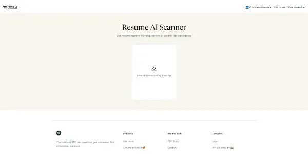 Resume Scanner