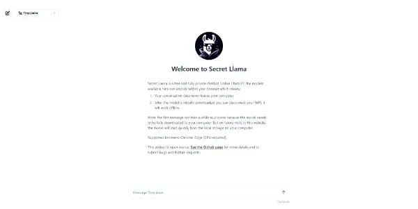 Secret Llama