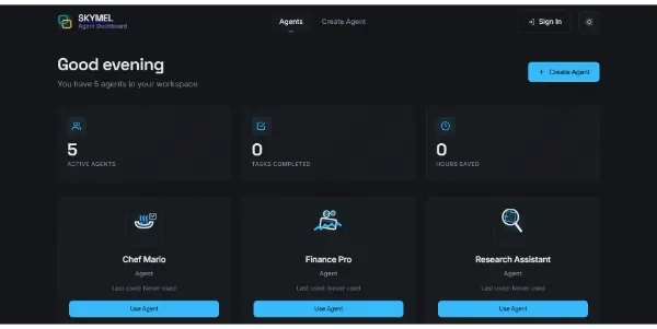 Skymel Personal Agents