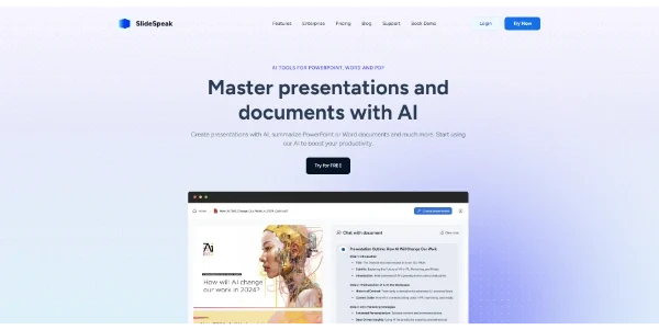 SlideSpeak AI