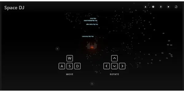 Space DJ (Magenta Google)