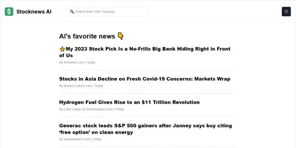 Stocknews AI