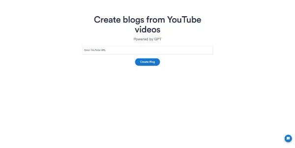 Video To Blog
